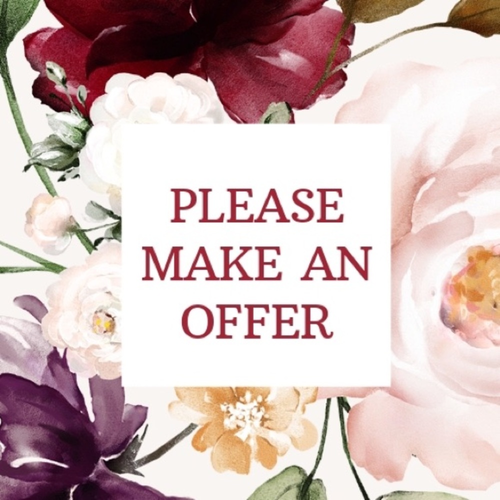 Reasonable Offers Welcome!